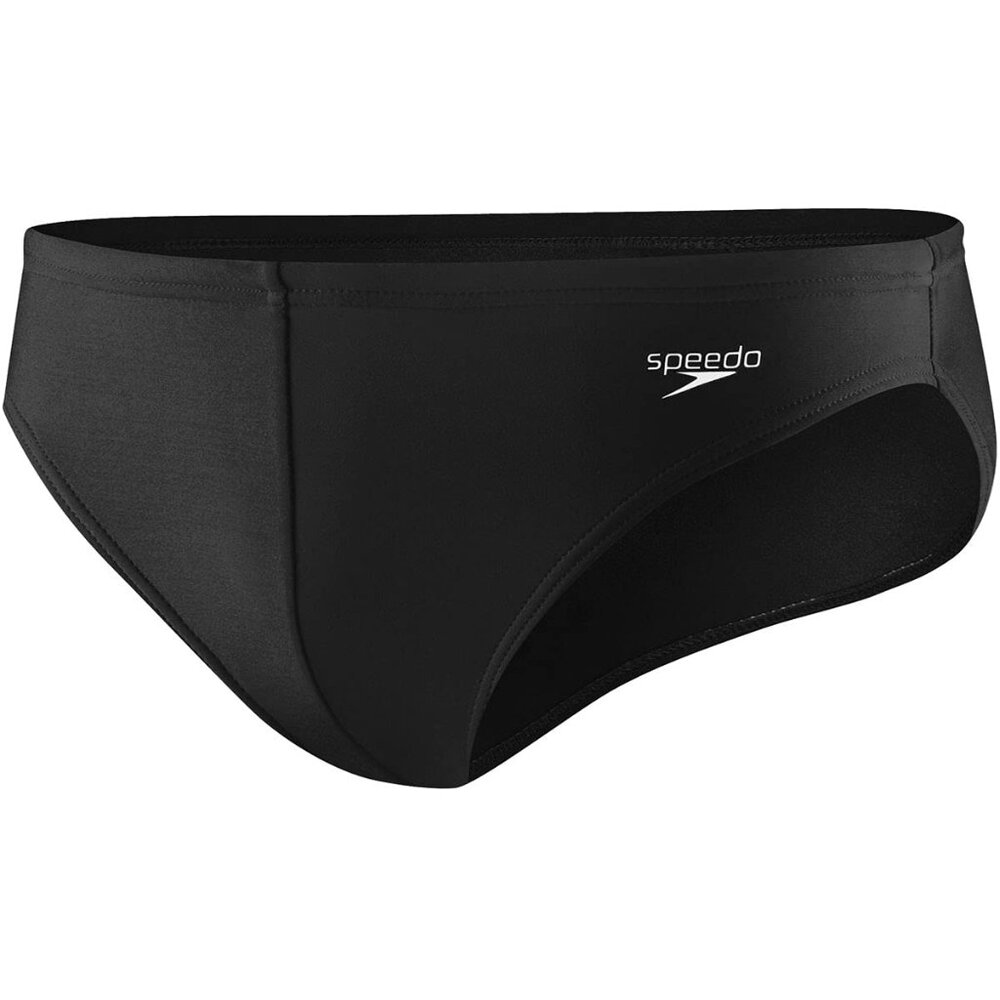 NEW Size 28 Speedo Men's Swimsuit Brief PowerFlex Eco Solar, Black